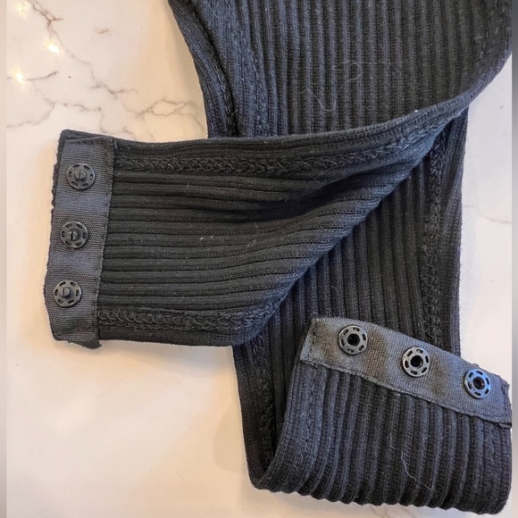 SHEIN, ribbed off the shoulder one piece, long sleeve,never worn. - Picture 3 of 3